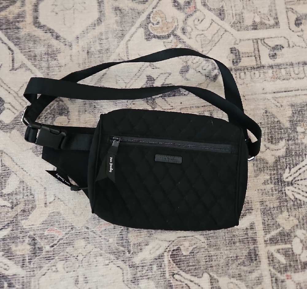 Vera Bradley Black Mini Bag